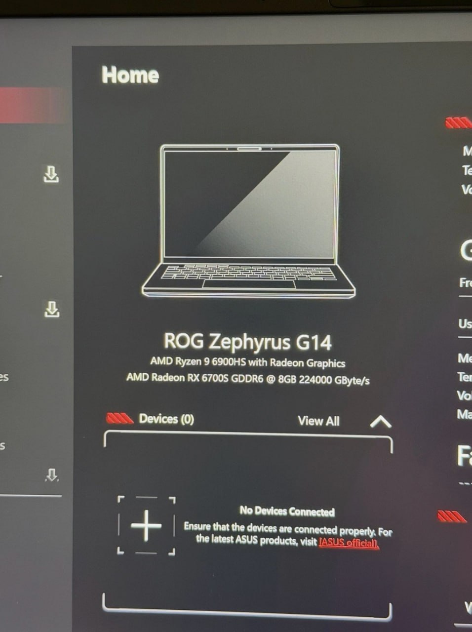 ROG Zephyrus G14 laptop